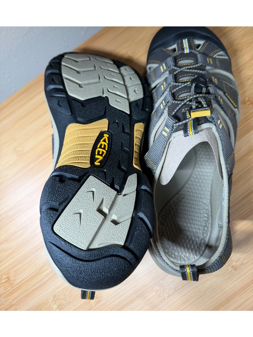 KEEN Newport H2 Men's Raven Aluminum Water Hiking Sandals Size 14 NIB